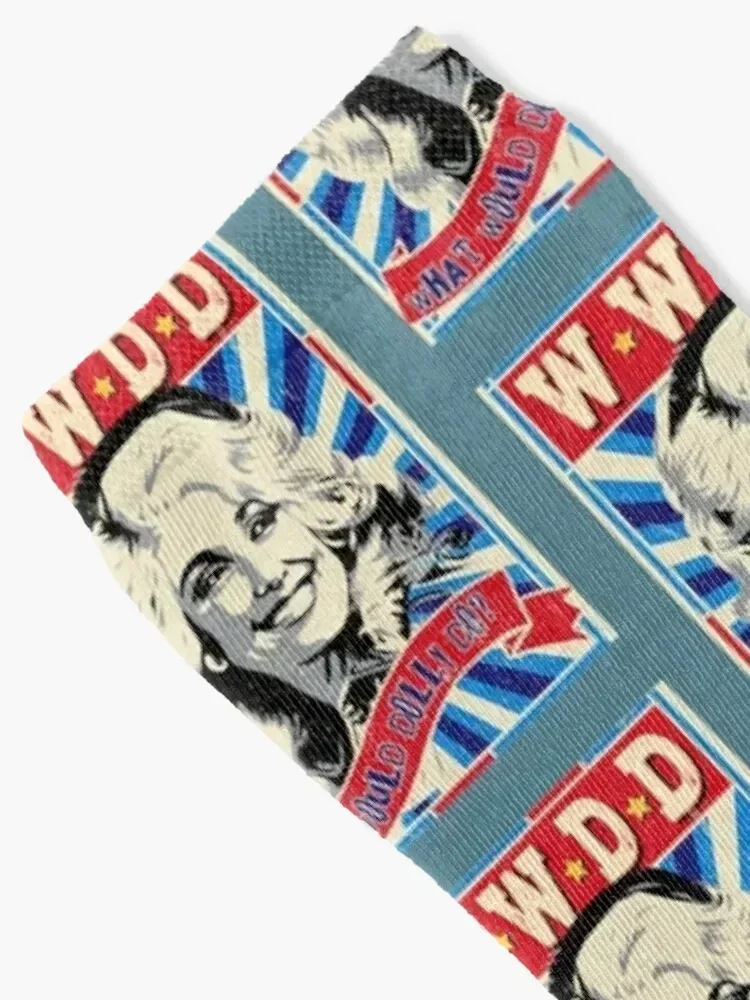 Dolly Parton 1 What Would Dolly Do - New des Socks men cotton high quality sport golf christmass gift Socks For Men Women's