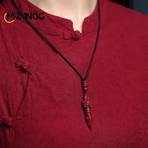 Liontin Alu Cinnabar Vajra Alami Gantungan Kunci Pria Kalung Wanita Hadiah Jimat Keberuntungan Pasir Emas Ungu Kelas Atas 12 kalung vajra penjualan terbaik - №