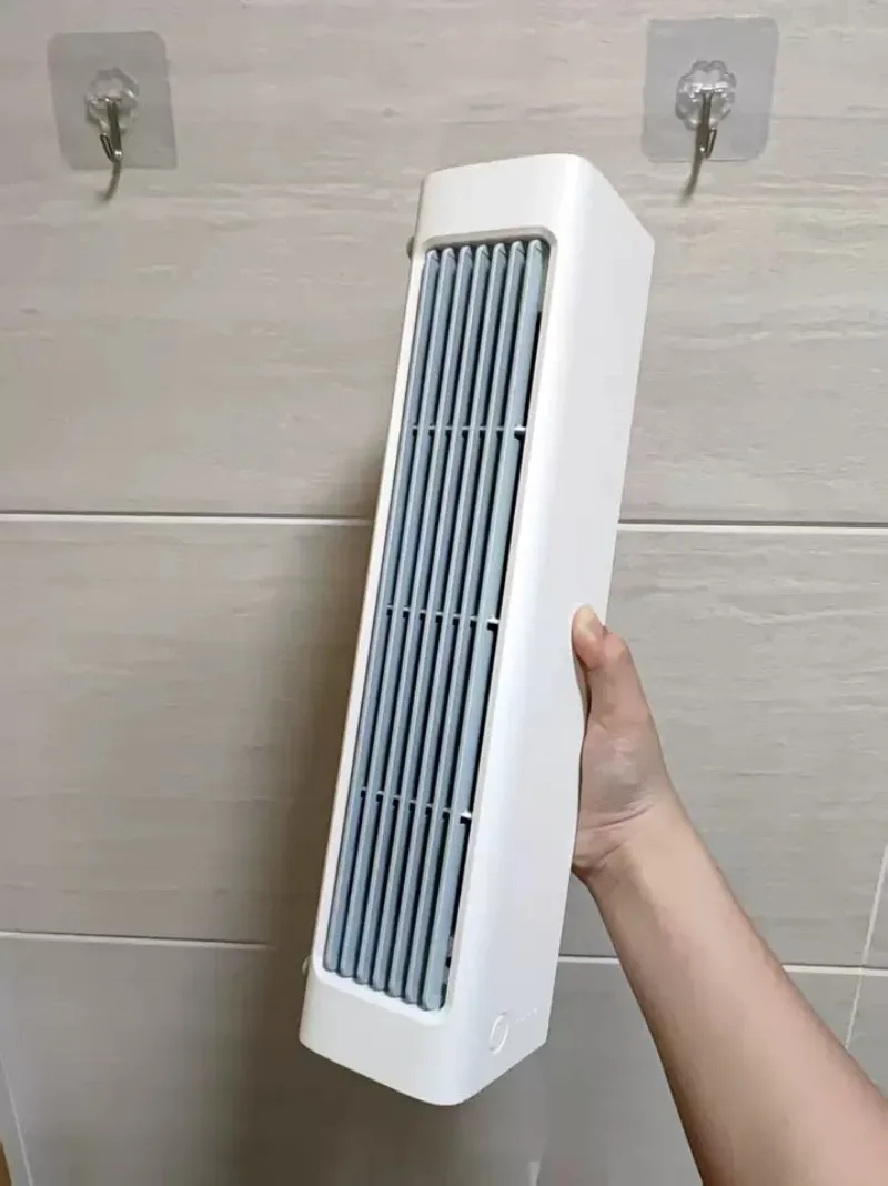 Student Dormitory Small Air Conditioner Fan Wall Hanging Bedside Cooling Fan for Bunk Bed Desktop Use Portable Fan for Hot Summe