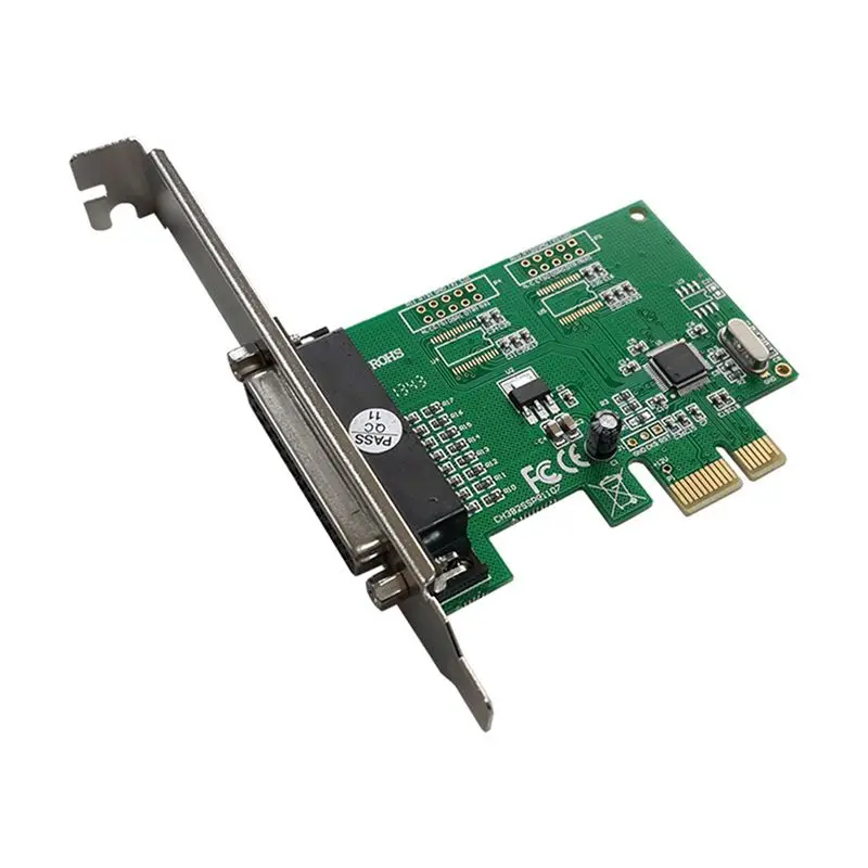 Exquisite-2X Controller Card ST38 Pcie X1 CH382L DB-25 Pin Industrial For LTP Print Terminal Multi-Function