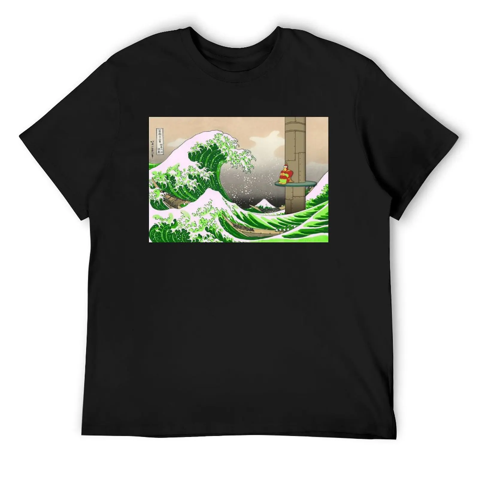 Great Wave of Real Acid T-Shirt graphic shirts sublime T-shirt men