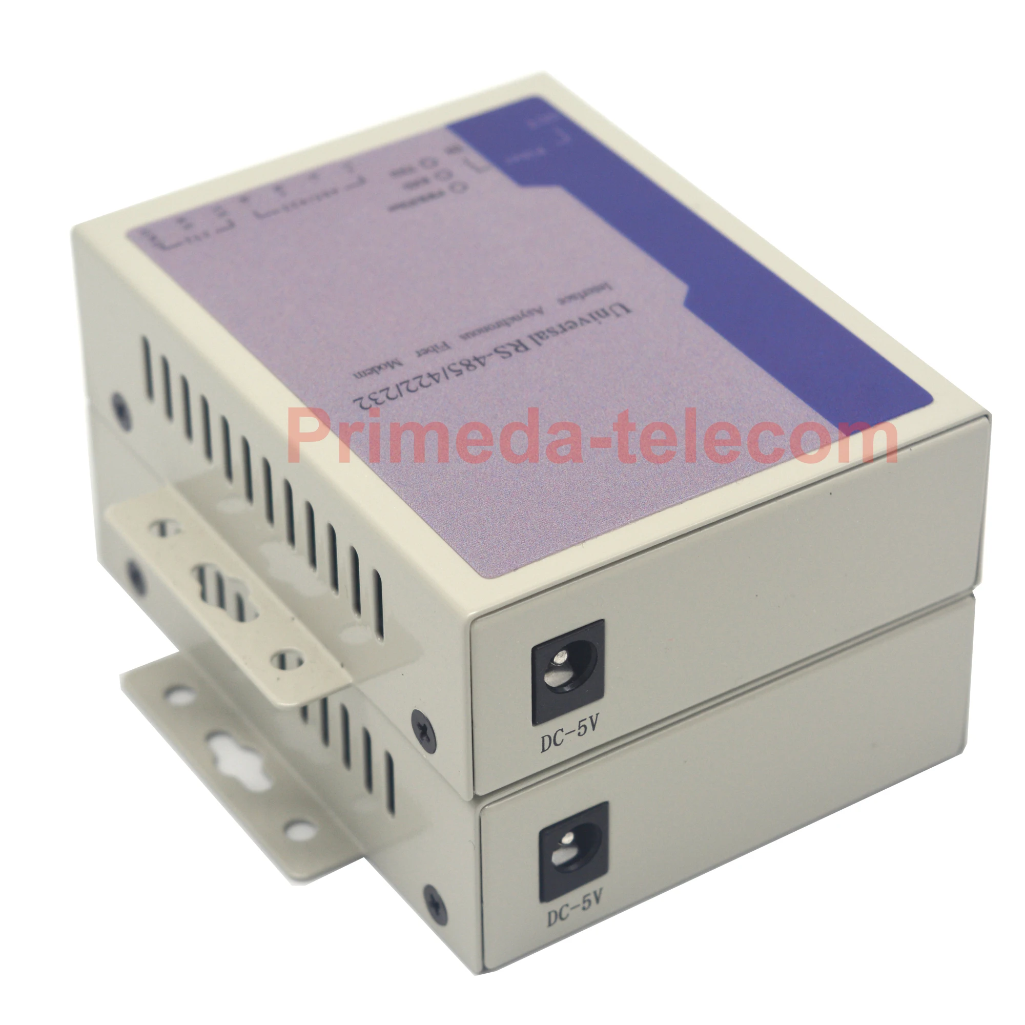 RS485/422/232 data over fiber optic Extenders Converter Adapters, SC Singlemode single fiber 20Km, Mulitmode 500m A set