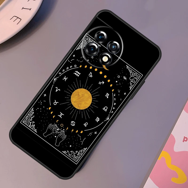 Witches Moon Tarot Case For OnePlus Nord 3 2T N10 N20 CE 2 Lite OnePlus 9 10 Pro 9RT 10R 10T 12R 11 12 Cover