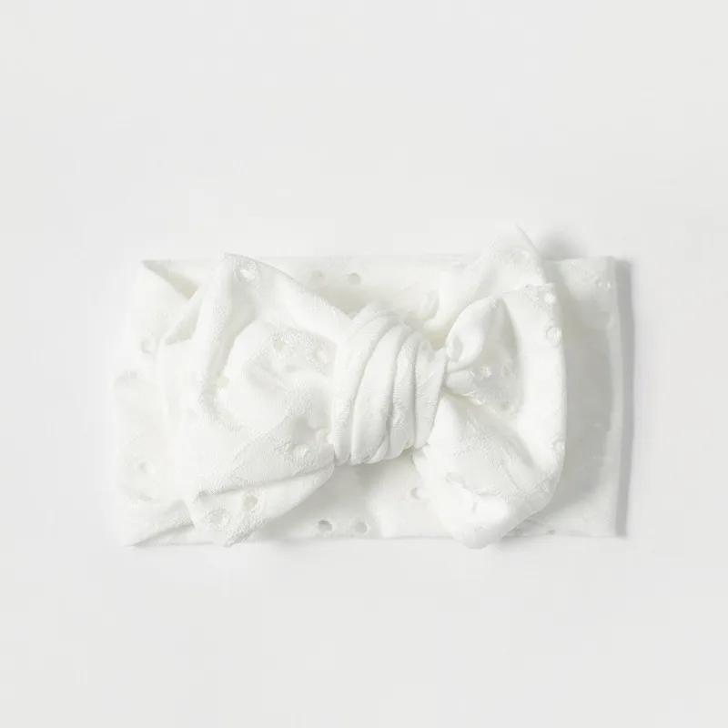 

Newborn Baby Girl Summer Headband - Breathable Turban & Cute Bow Hair Accessories