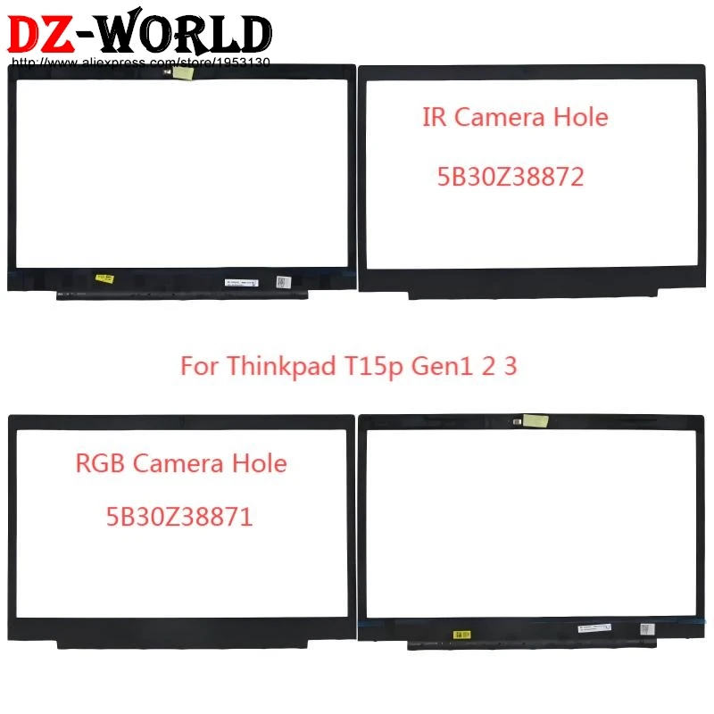 

Передняя рамка ЖК-экрана, чехол для Lenovo ThinkPad T15p Gen 1, 2, 3, 5B30Z38871 5B30Z38883 5B30Z38872 5B30Z38884