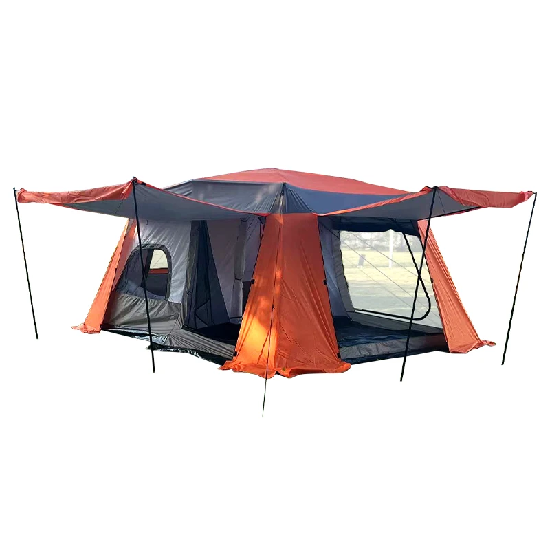 

Portable Canopy Sky Glamping Tent Large 4-6 Person Waterproof Outdoor Heavy Duty Camping Glamping Tents With Bathroom