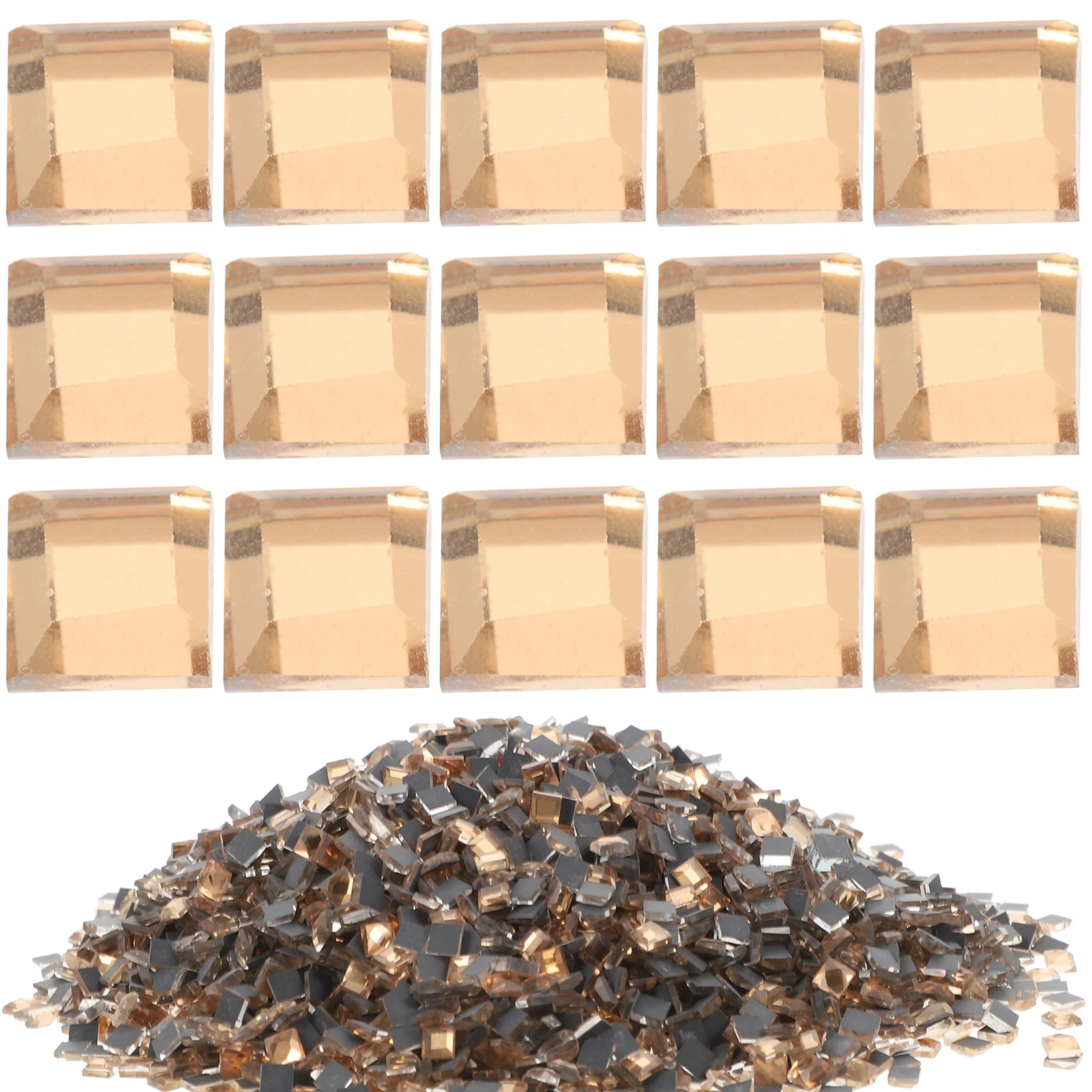 

5000 Pcs Glass Mini Decor Nail Art Charms Crafts Tool Beauty Accessories DIY Manicure Decorations Lightweight Durable