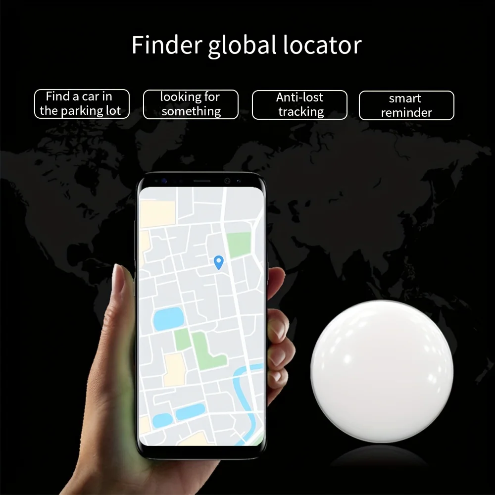 2024 NEW Mini Smart Global Tracker - Advanced GPS Finder for Lost Items, Pets, Cars & Bicycles -For IOS & Android