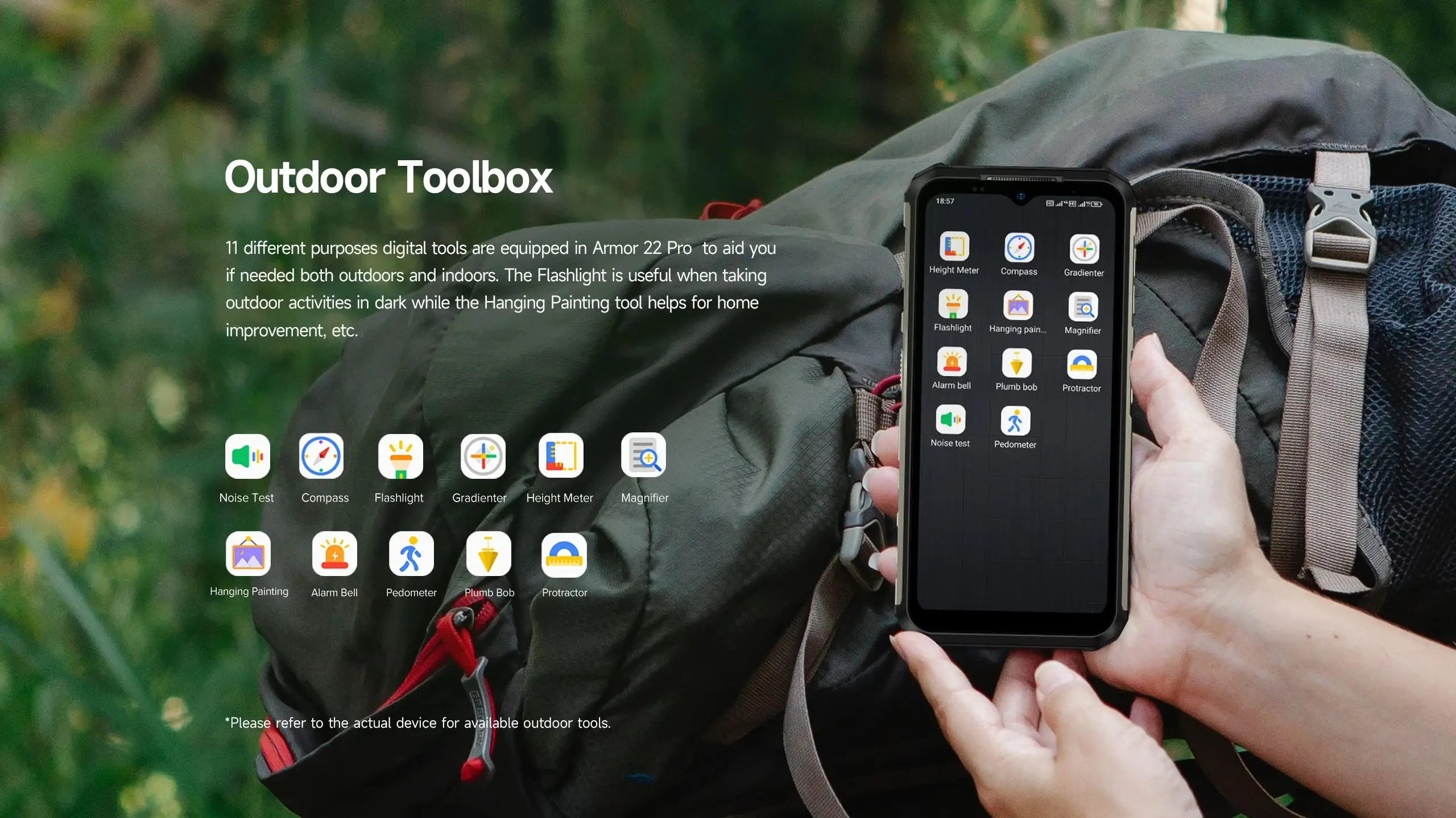 Ulefone Armor 22 pro Rugged Smartphone 6.58'' Android 16 Helio G200 8GB+128GB/256GB 64MP 6600mAh 33W 4G NFC Rugged Phone