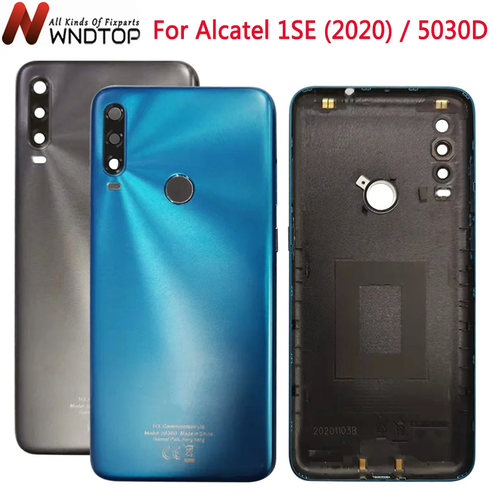 New For Alcatel 1SE (2020) Battery Cover Rear Door Housing Case Panel Replacement Parts For Alcatel 1SE 2020 5030D Back Cover