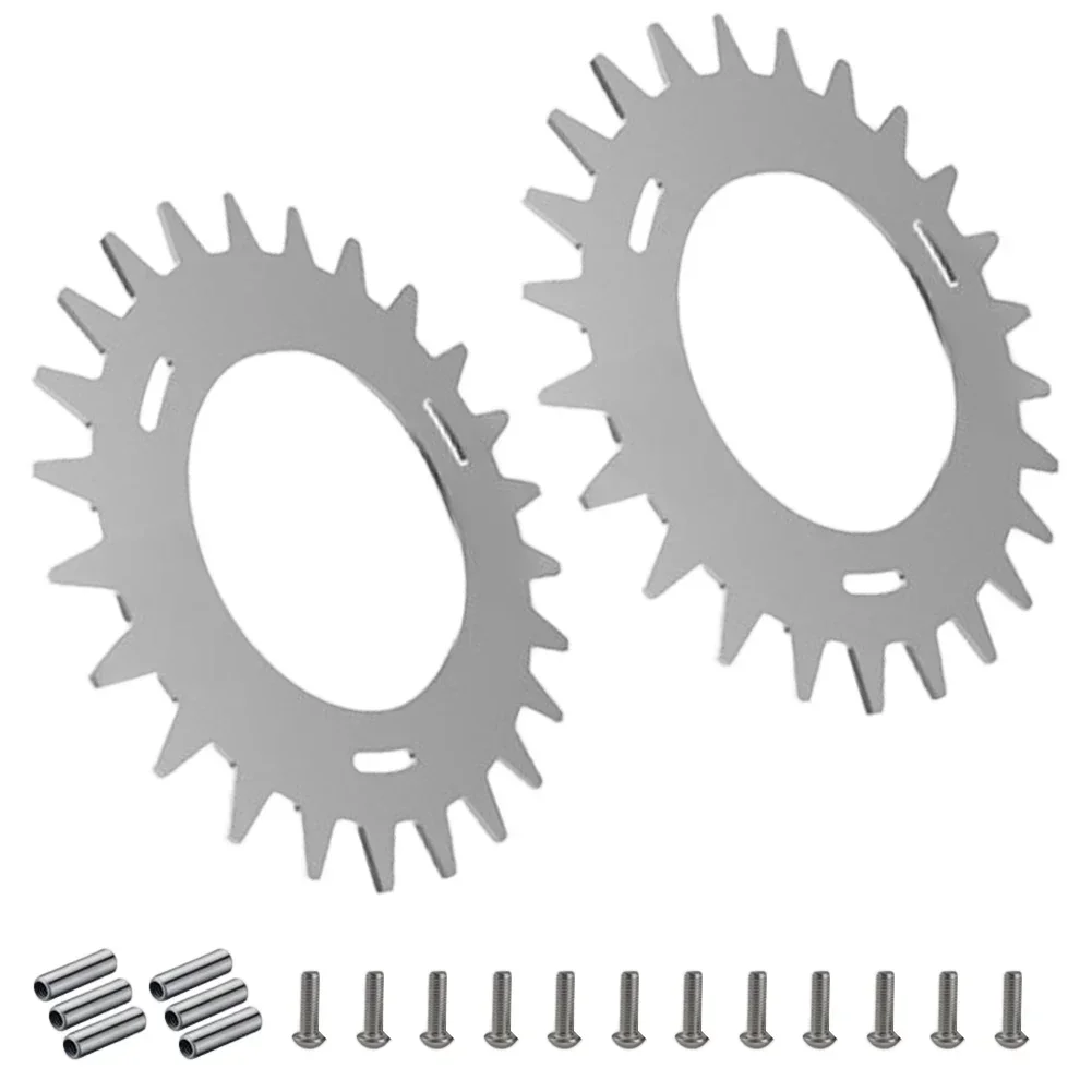 Metal Grip Spikes Lawn Mower Installation Kit Included Wear Resistant Material Compatible With Lawnmower Robots