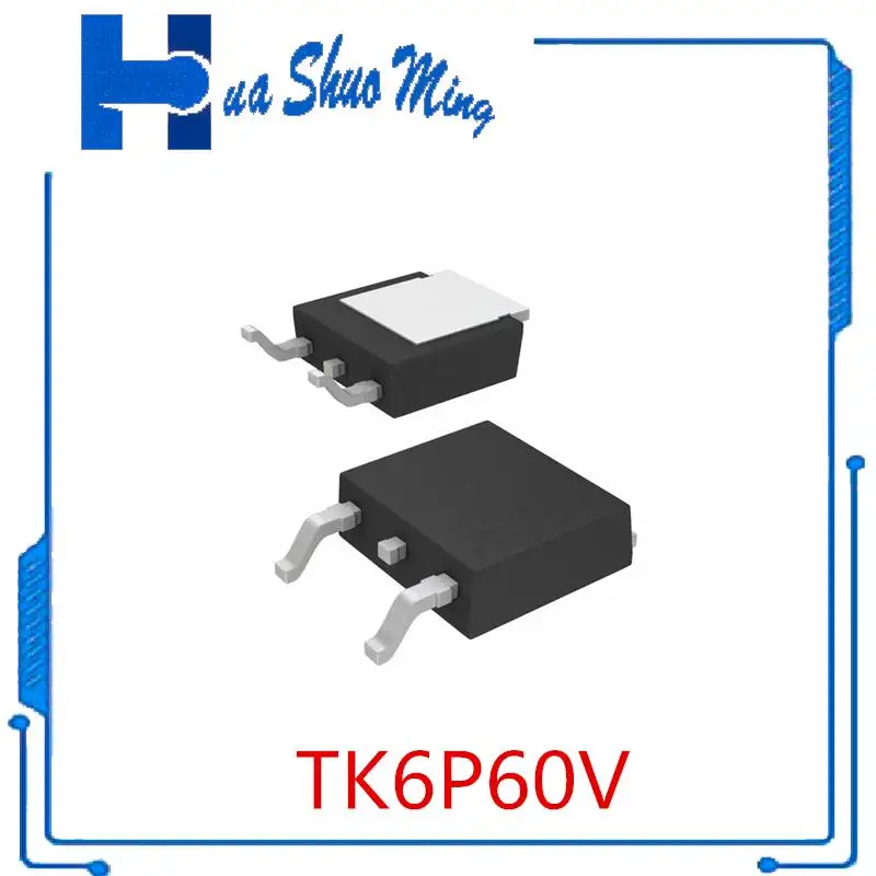 

50Pcs/Lot TK6P60V TK6P60 6P60 TK6P60W TO-252