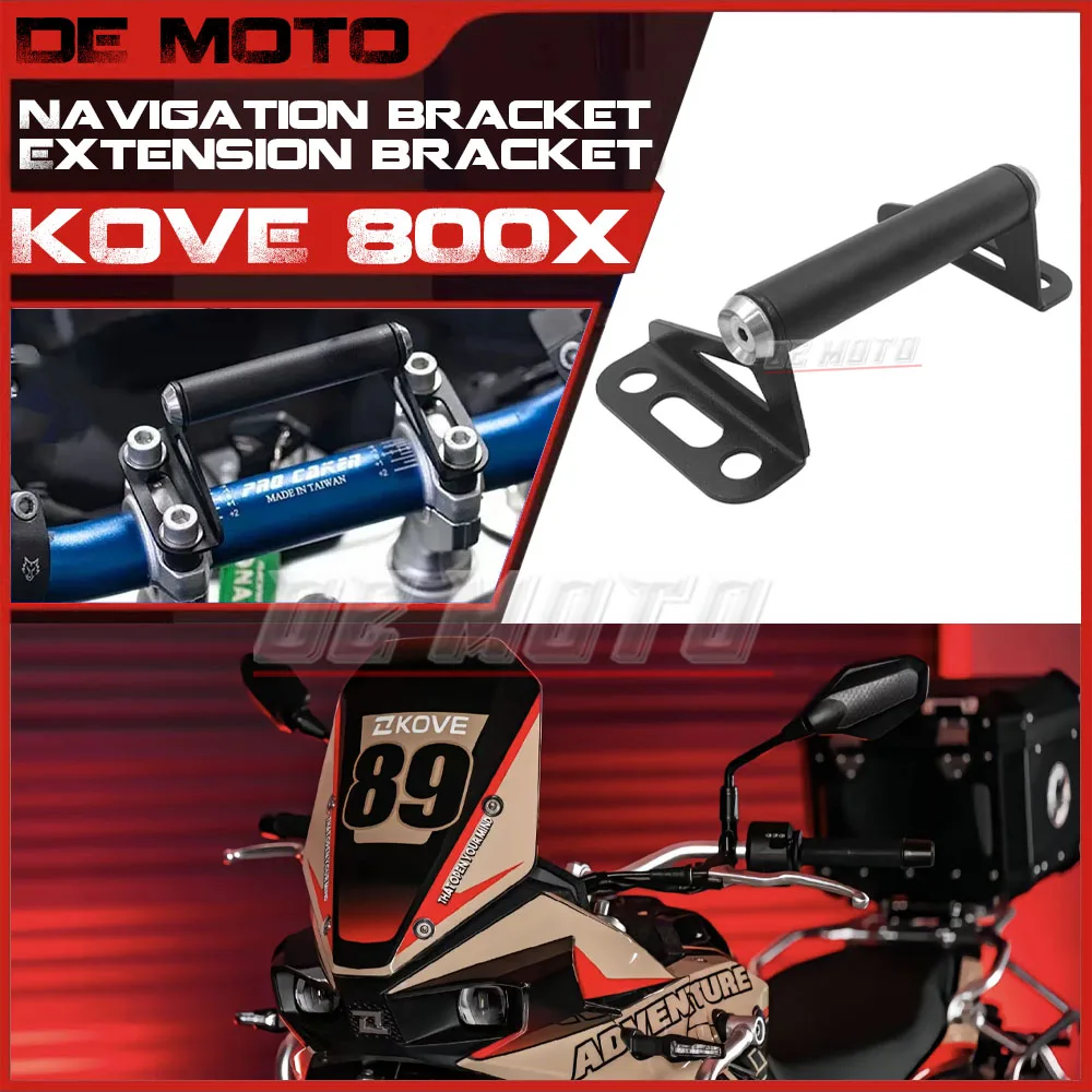 

For KOVE 800X COLOVE 800 X ADV Adventure Rally Pro 2023 2024 Parts Multifunctional Mobile Phone Navigation Bracket Plate Bracket