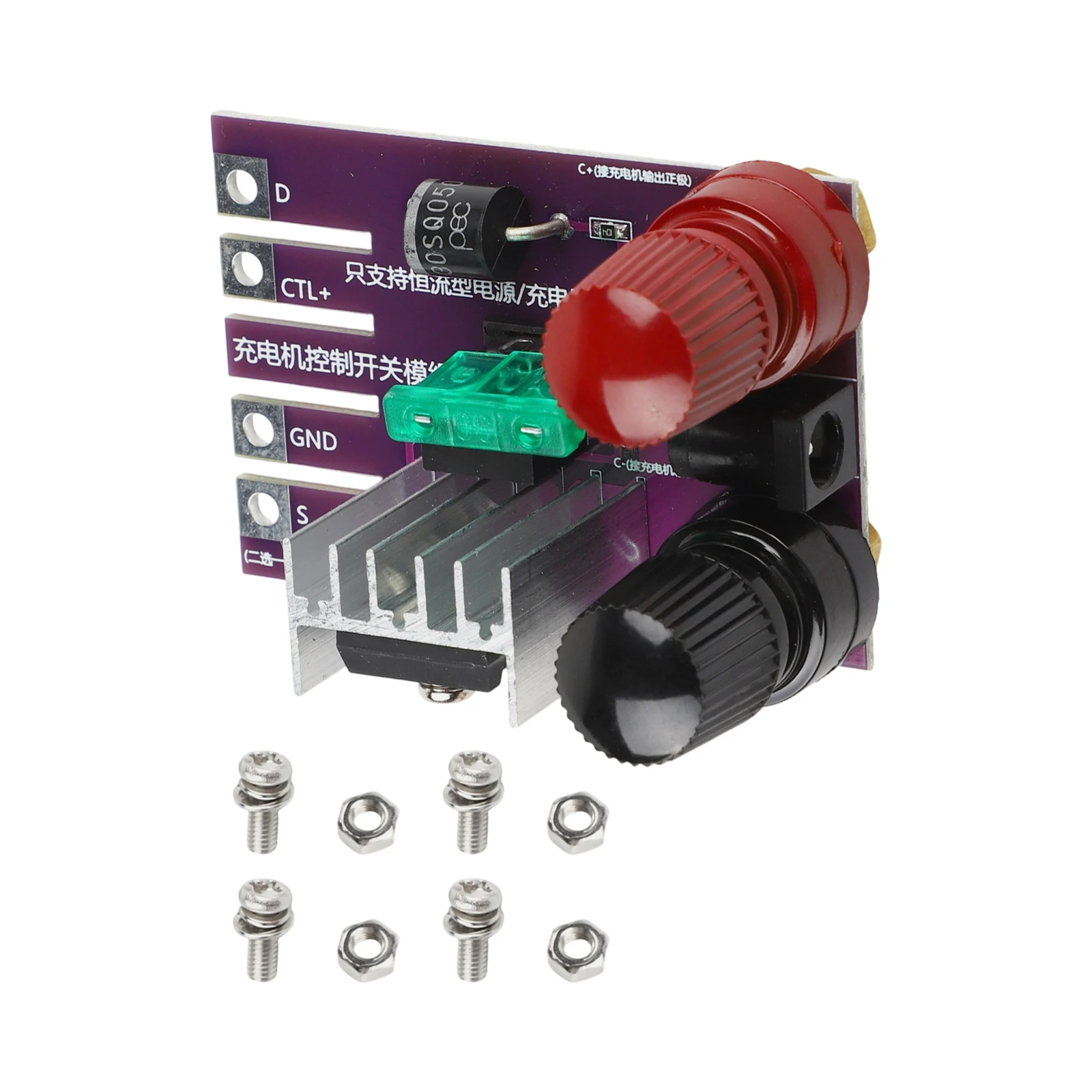 For Battery Management Purple Charging Control Switch Board Seamless Integration With Devices Heat Dissipation
