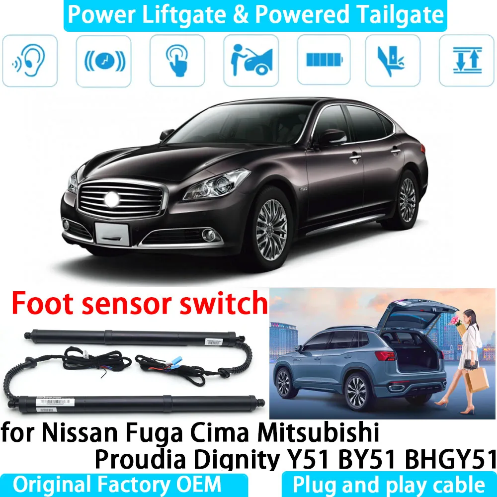 

for Nissan Fuga Cima Mitsubishi Proudia Dignity Y51 BY51 BHGY51 Automatic Electric Power Liftgate Powered Tailgate Strut Tail