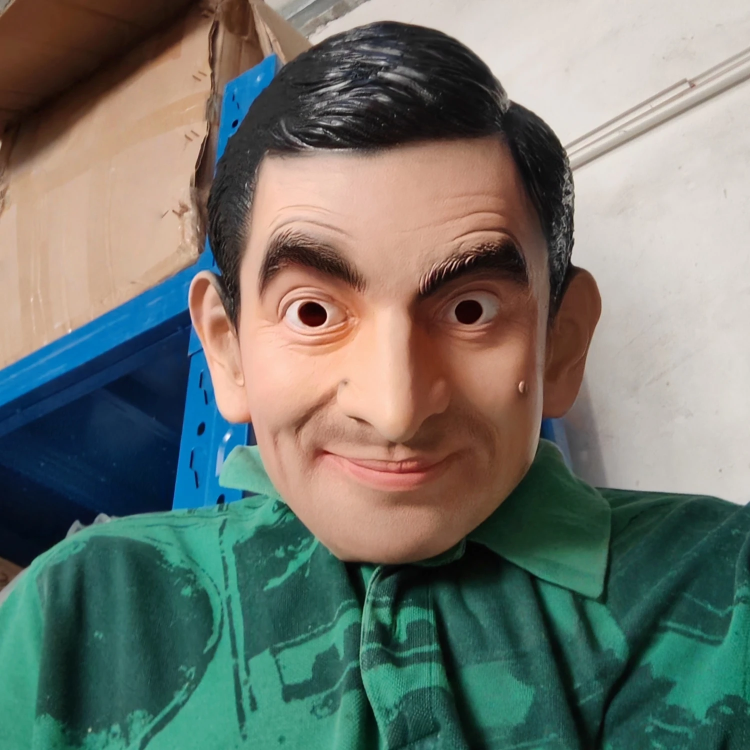 

Унисекс Mr Bean Косплей Резиновая маска для лица Уличная одежда Стиль Модный чехол с забавным человеческим дизайном для фестивалей и вечеринок