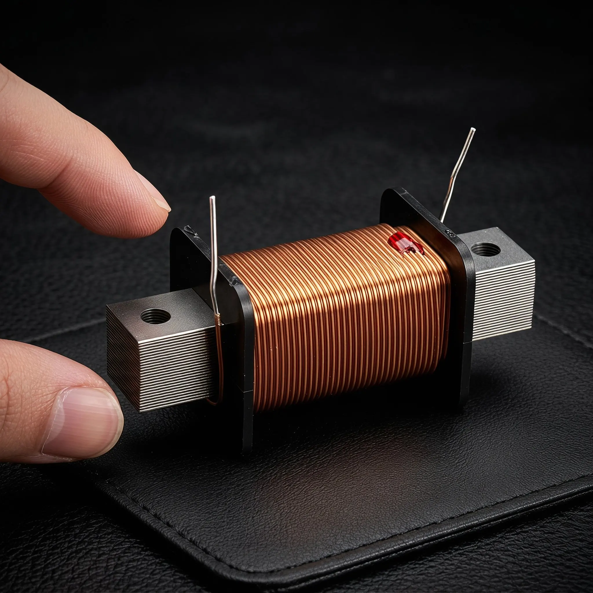 Oxygen Free Copper Iron Core Speaker Crossover Inductor 15Mh 10Mm Passive Audio Filter Coil for Subwoofer Bass Amplifier Coil