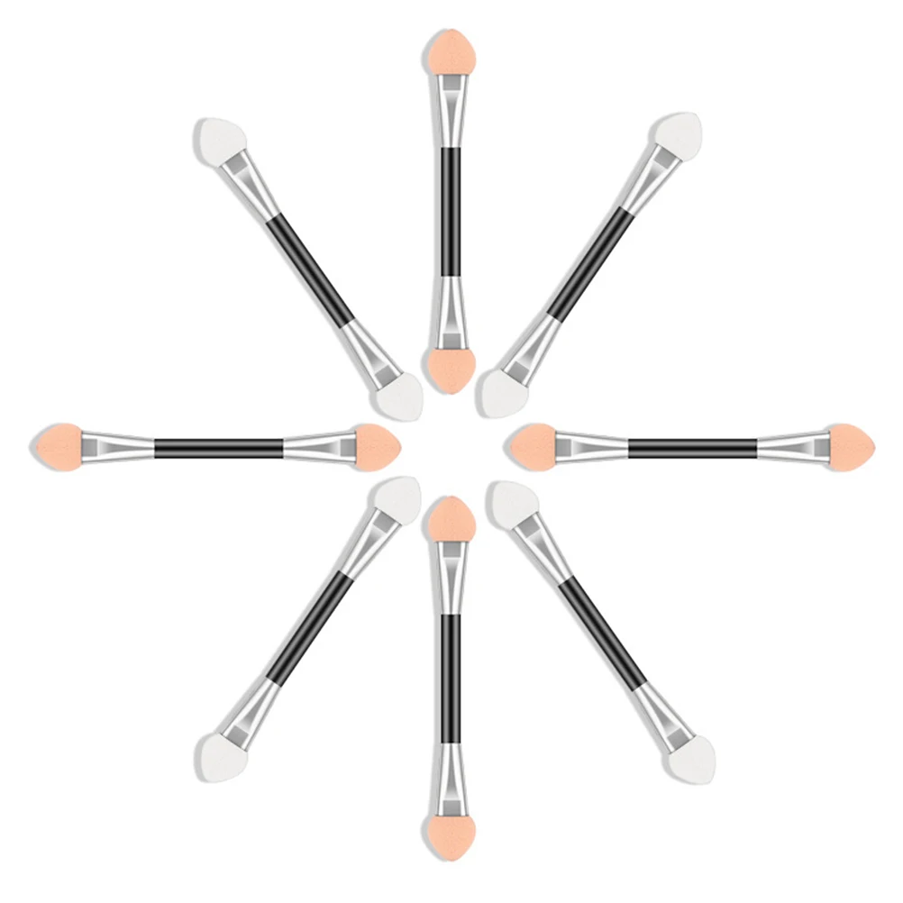 

50pcs Eye Shadow Brush Double Sided Makeup Applicator Women Eyeshadow Sponge Tip Lightweight Portable Tools