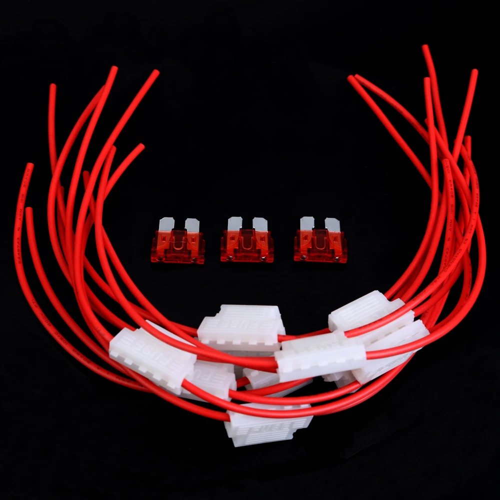 10Pcs 5A Middle Fus…