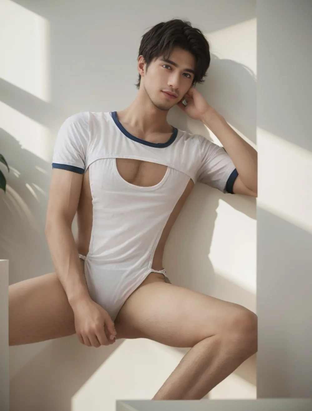 الشباب الرجال مثير ارتداءها الملابس الداخلية لعب الأدوار الملابس الداخلية ملابس للرجال المثيرة الجنس لعب الأدوار زي Femboy الملابس الذكور ملابس خاصة #3