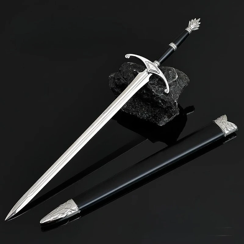 22cm novo jogo DARK SOULS periféricos braços lothric cavaleiro espada modelo de metal decoração de mesa ornamentos meninos presentes de aniversário brinquedos