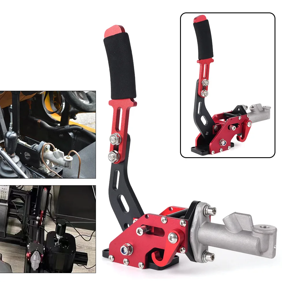 Hydraulic Hand Brake 0.75in Bore Silver Finish for Racing Drift Competition