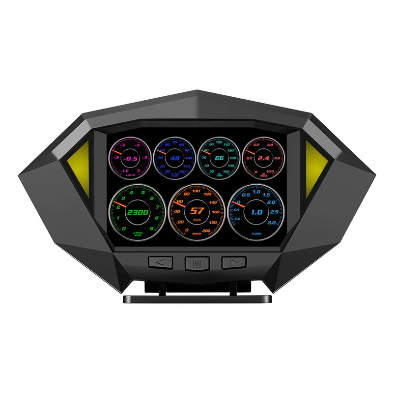 

Parts for Automotive OBD Multi-Function Meter Speed Meter Safety Alarm Multi-Function HUD Head-Up Display