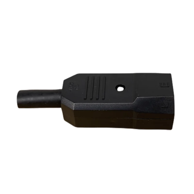 IEC Straight Cable Plug Connector C13 C14 10A 250V Black Female Male Plug Rewirable Power Connector 3 Pin AC Socket