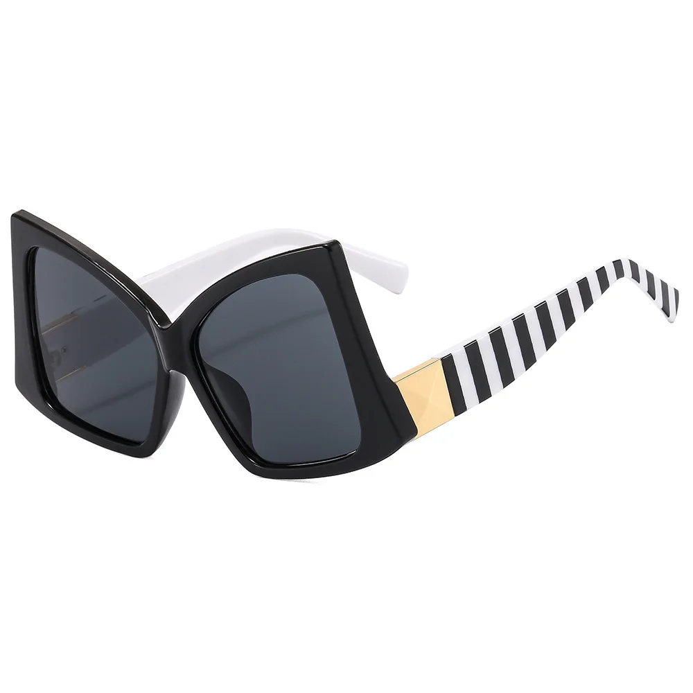 

2025 New Irregular Large Frame Sunglasses, European and American Personalized Trendy Sunglasses, Women's Sunglasses