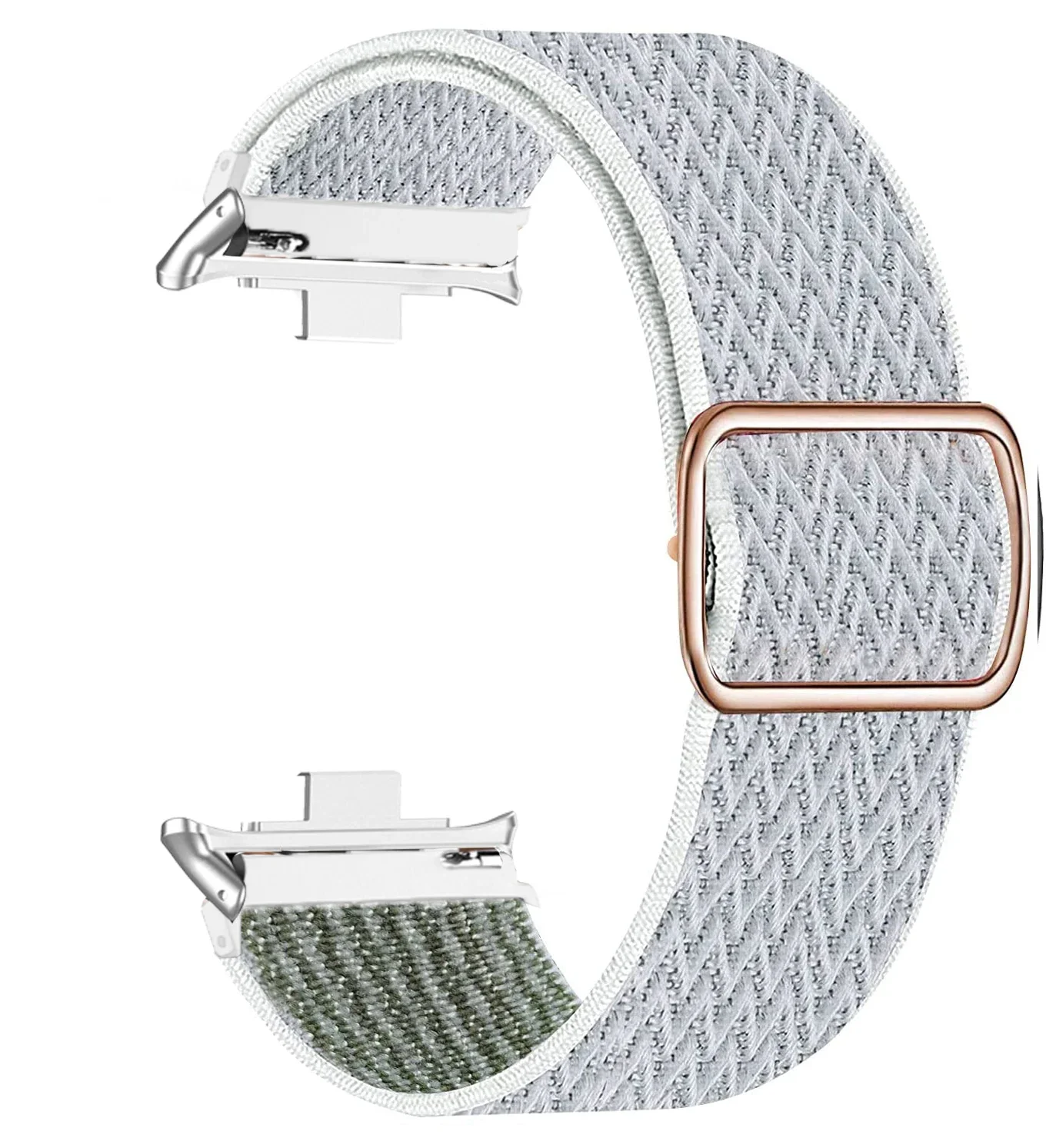Elastisches Nylon-Armband für Huawei Watch Fit 4/5/5 Pro Ersatz Damen Herren Sport Solo Geflochtenes Uhrenarmband Loop Watch Fit 3 Armband – Detail 19
