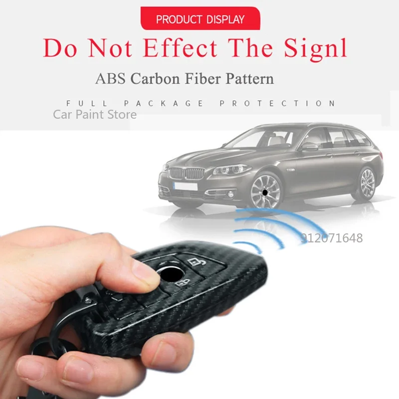 Z włókna węglowego obudowa kluczyka do samochodu obudowa dla BMW 5 E90 F10 F20 F30 X3 X4 M2 M3 M5 M6 dla BMW 1 3 4 5 6 7 seria GT dekoracja samochodu