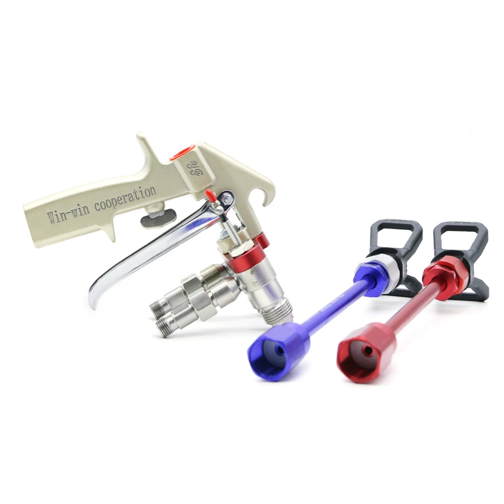 Twin-Head Gun lightweight handheld spray gun / two component materials spray gun