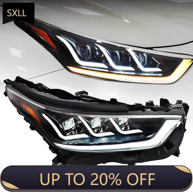 

SXLL Headlight Projector Lens 2022 New Kruger Dynamic Signal Headlight Light Emitting Diode Headlight Drl Car