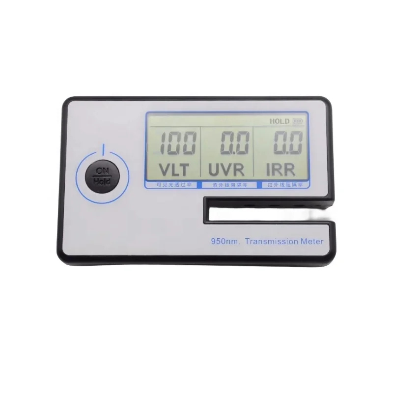 Portable Solar Window Tint Filmed Glass Transmission Meter Solar Film Tester Transmittance Measurement