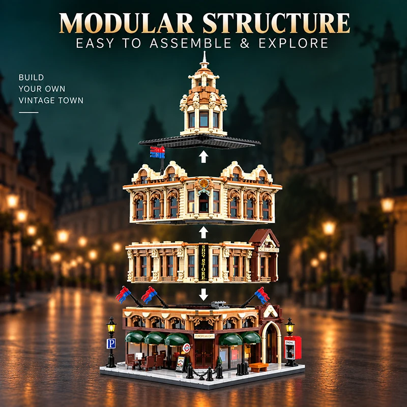 스트리트 뷰 MOC 조립 블록, 빈티지 백화점 건축 모 - Vintage And Collectible Stores 리뷰 및 가격