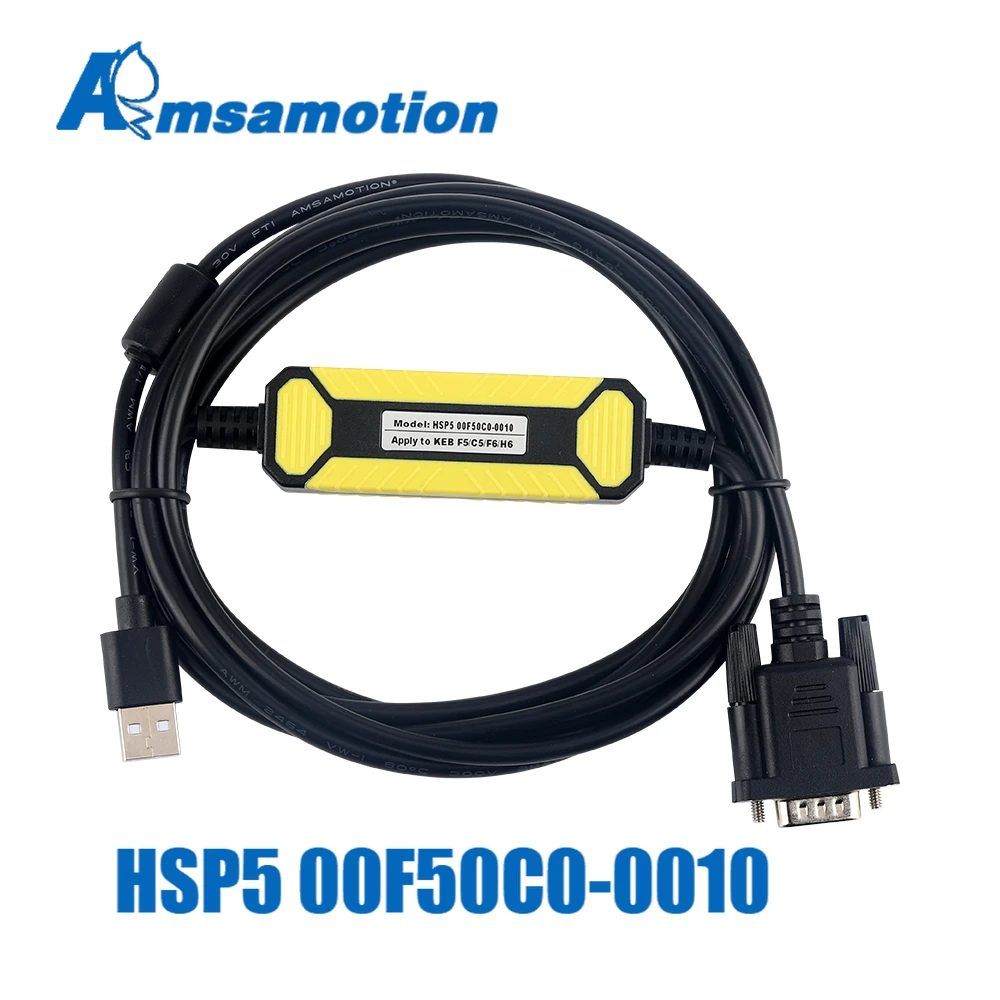 

Suitable For Keb Inverter F5 C5 F6 H6 Usb Debugging Cable HSP5 00F50C0-0010 Adapter Communication Data Line USB-KEB Programming