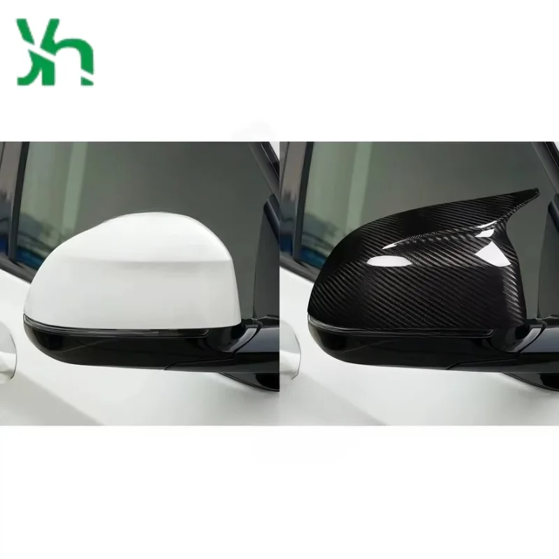 BMW X3 X4 X5 X6 X7 G01 G08 G02 G05 G06 G07 2018年式用 交換用カーボンファイバーカバー ドライカーボンファイバー サイドミラー
