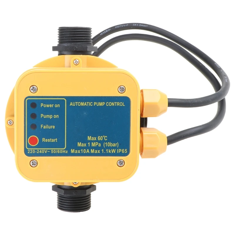 Automatic Water Pump Pressure Switch Electric Water Pump Pressure Controller Water Press Gauge for Jet Pump Garden Pump