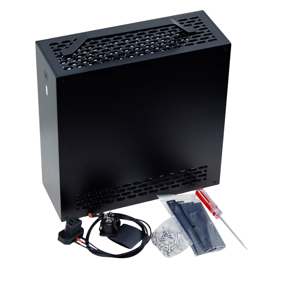 Lzmod Mini A24-V5 2.0 Dual Slot Single Display 1U Power Supply ITX