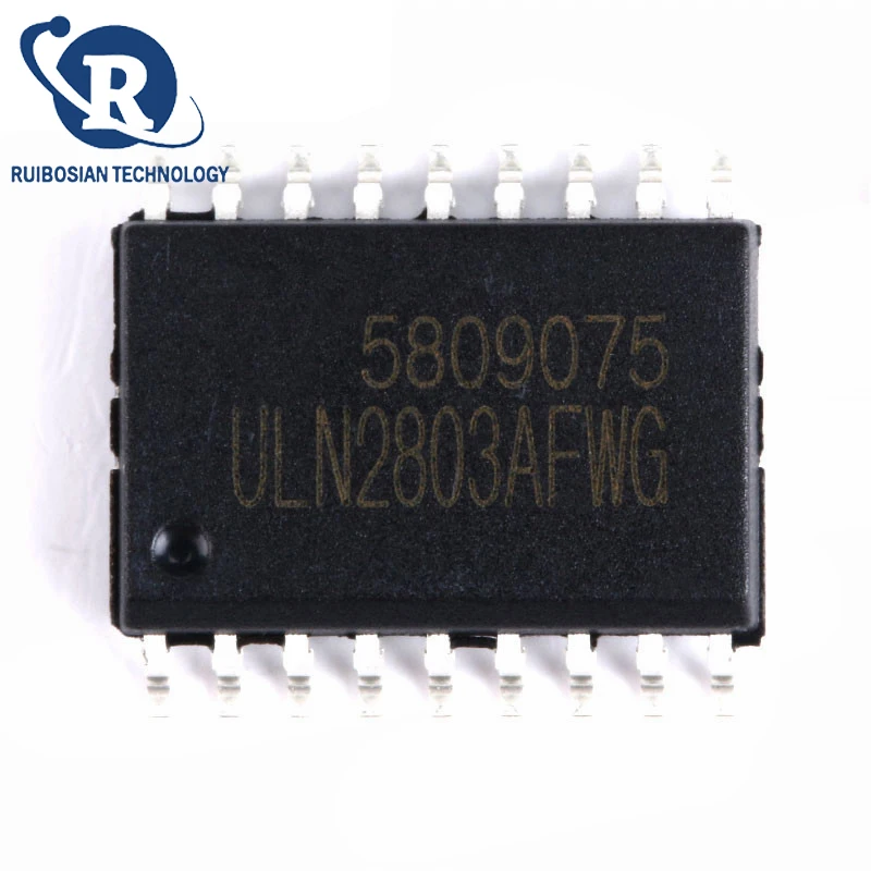 10PCS ULN2803AFWG SOP18 ULN2803 ULN2803A IC Darlington transistor