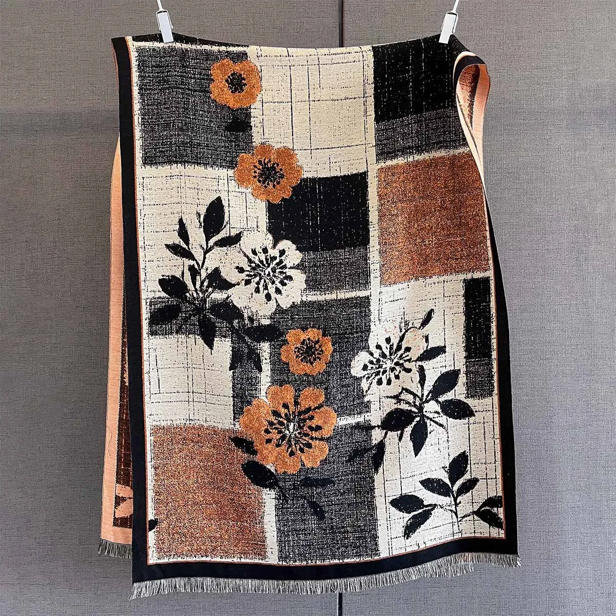 

Men Women Thick Warm Shawl Wrap Fashion Luxury Quality Scarves Autumn Winter Tassel Scarf Bufanda Poncho Echarpe Pashmina Stoles