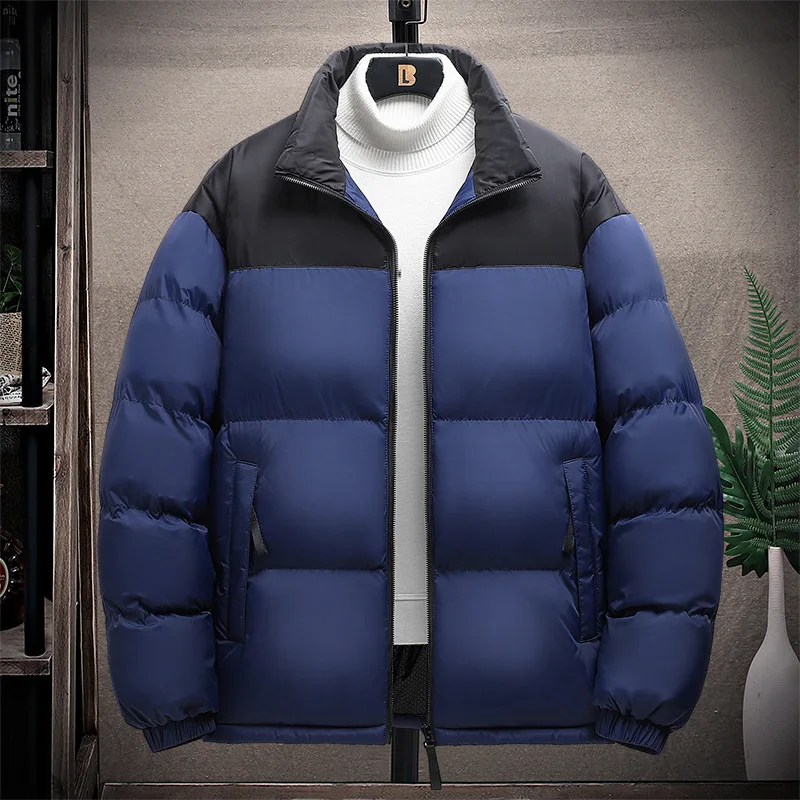Men's Self-Heating Cotton Jacket - Winter Thickened New Style, Warm Heated Puffer Coat, Outerwear, Foreign Trade Couple Outfits