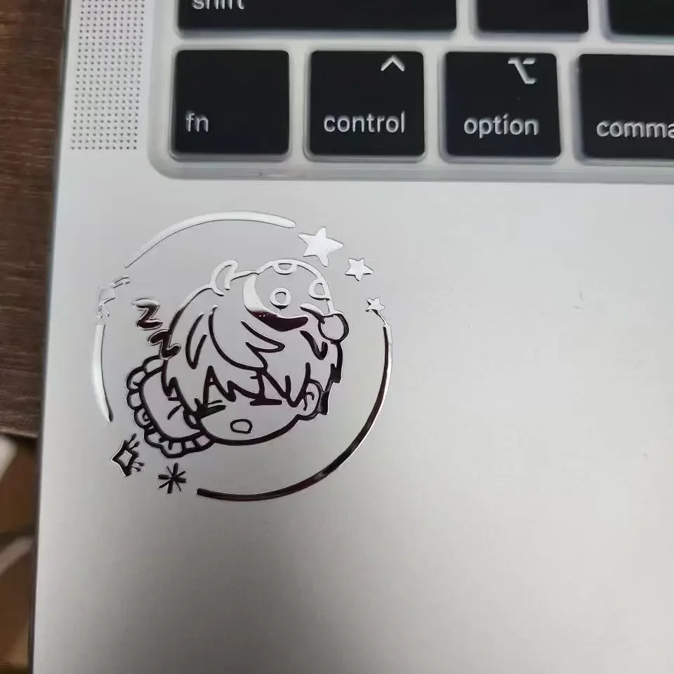 10pcs/Lot Game Love and Deepspace Metal Stickers Xavier Zayne Rafayel ralayo Qi Yu Li Shen Xing Hui Metal Stickers Decorative