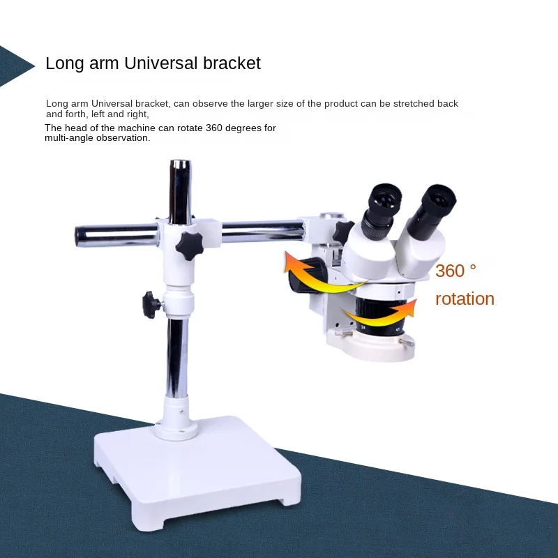 St6024 Long Arm Universal Bracket Binocular Microscope