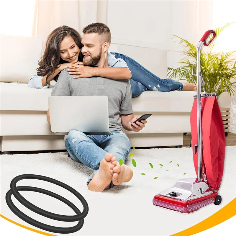 9M-10Pcs Belt 30563B Round Vacuum Cleaner Belts Upright Vacuum Belt For Eureka Vacuum Cleaner, Style RD, SC679K C2094 Belt