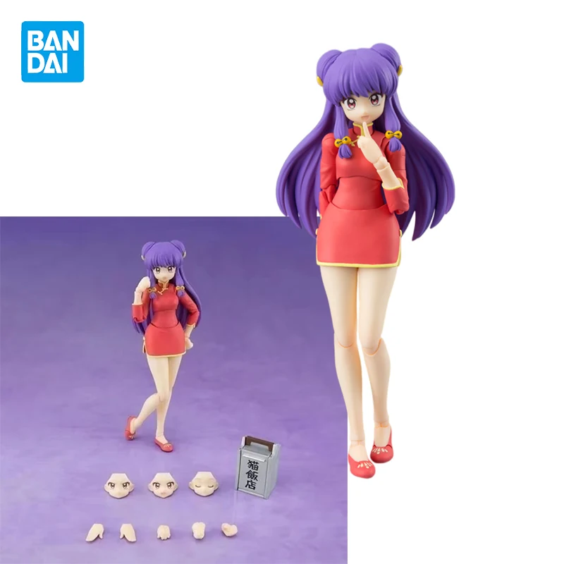 

In Stock BANDAI S.H.Figuarts Ranma 1/2 Anime Figures SHAMPOO Action Figure Anime Toys Gifts