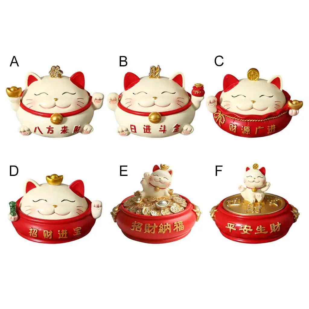 Portable Figurine ,, 3 Slots with Lid Cigar Trash Tabletop Restaurant Hotel Office Smokers