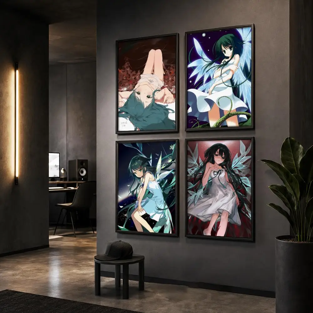 S-Saya No Uta Cute Anime Poster HD Home Wall Stickers House Hallway Living Room Bedroom Bar Office Decor Art Prints