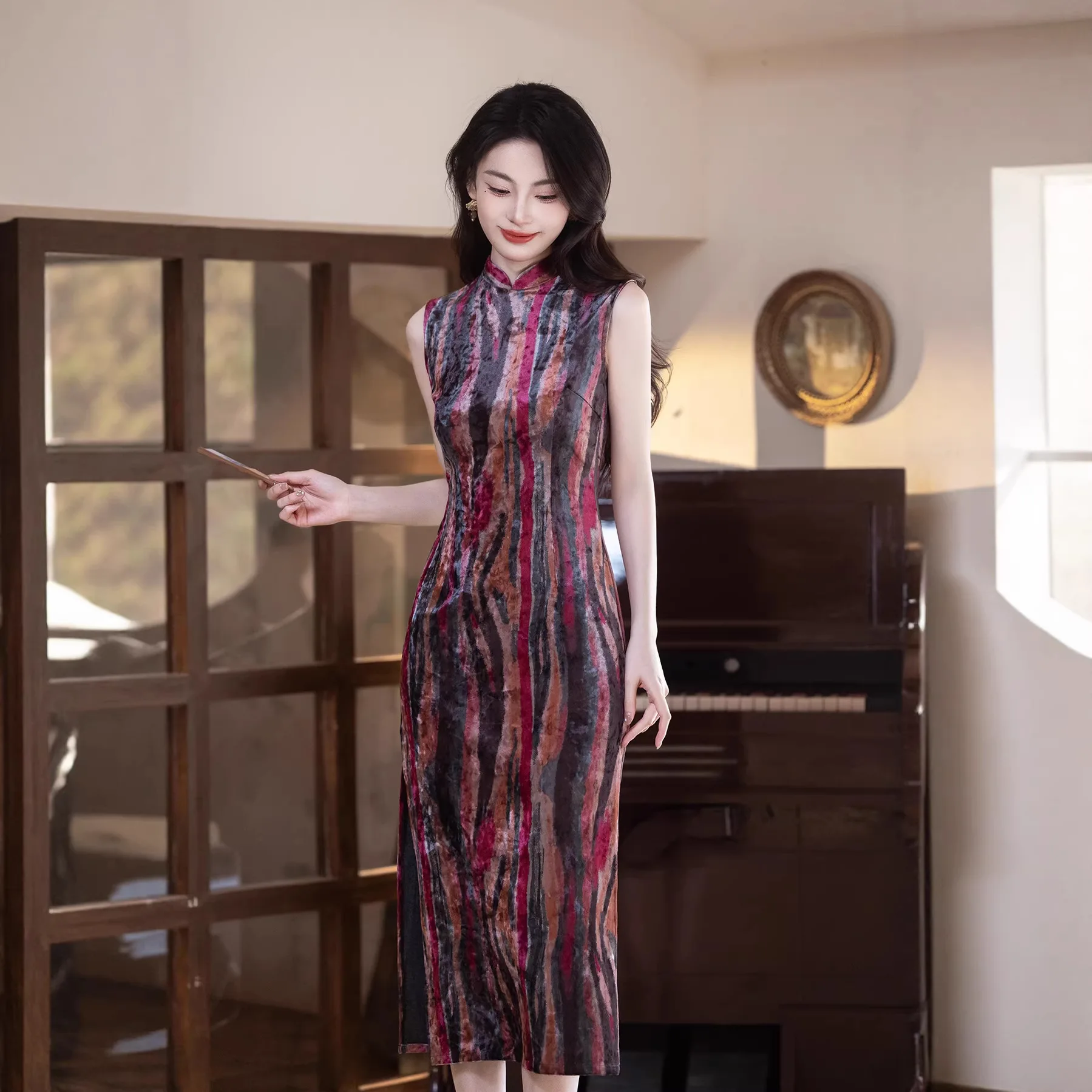 vestido-elegante-sin-mangas-de-verano-vestido-cheongsam-de-terciopelo-con-estampado-a-rayas-para-nina-vestidos-de-estilo-chino-a-la-moda-qipao