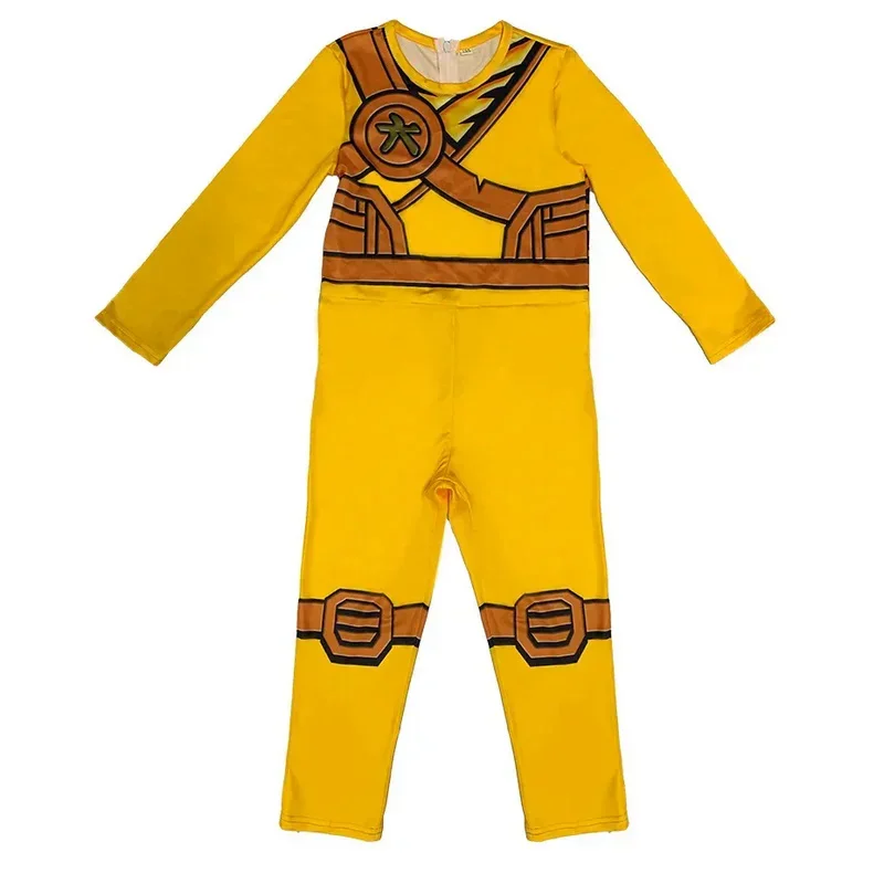 SN88 Role Playing Costume Boy and Girl Jumpsuit Set Halloween Christmas Party Street Costume Ninja Anime Samurai Suit*#2@5